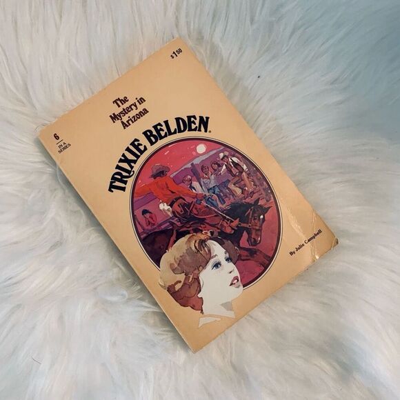 Vintage The Mystery in Arizona Trixie Belden Western Pulp Paperback - Picture 1 of 7